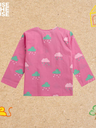Little Cloud Pink Unisex Nightdress