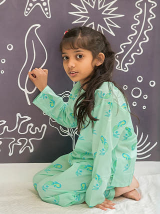 Adella The Mermaid Unisex Nightdress