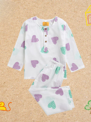 Heart to Heart Unisex Nightwear