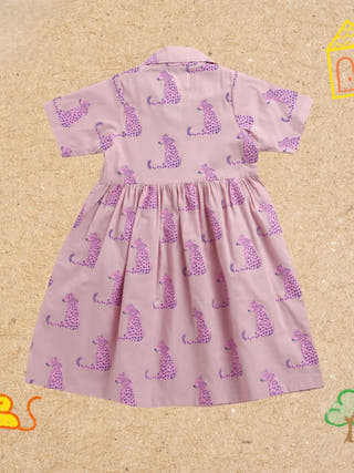 Spotty Leopard Summer Frock