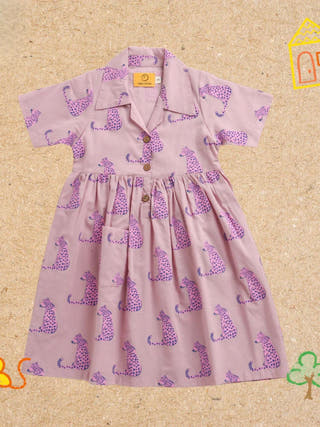Spotty Leopard Summer Frock