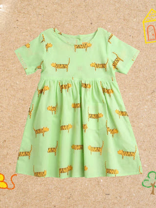 Augustus The Tiger Cotton Dress
