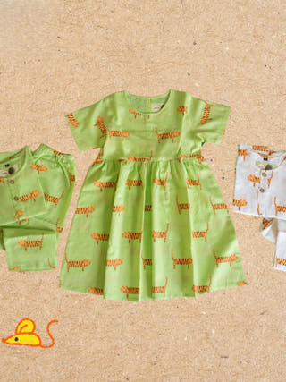 Augustus The Tiger Cotton Dress