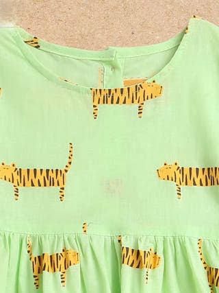 Augustus The Tiger Cotton Dress