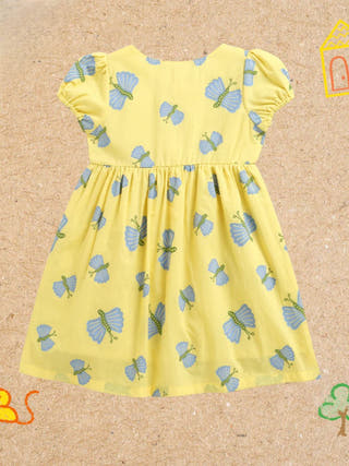 Bright Butterfly Summer Frock