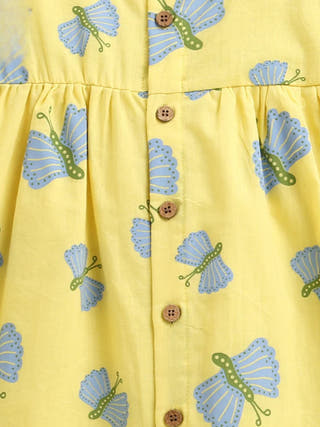 Bright Butterfly Summer Frock