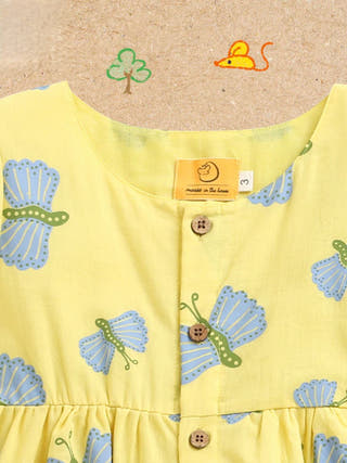 Bright Butterfly Summer Frock