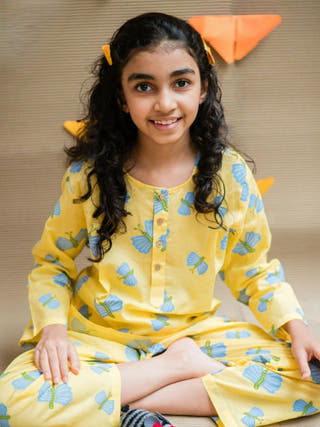 A Bright Butterfly Unisex Nightwear