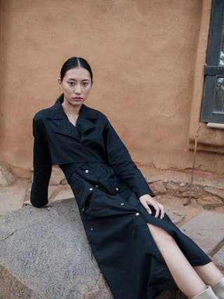 Black Copenhagen Trench