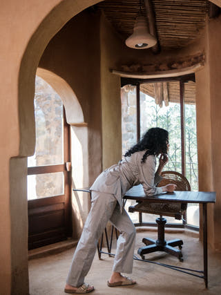 Grey Seattle Wrap Shirt