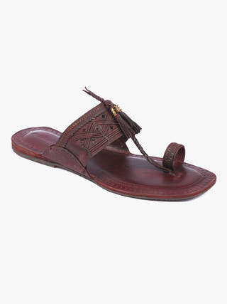 The Legacy Footwear Men Kolhapuri Chappal