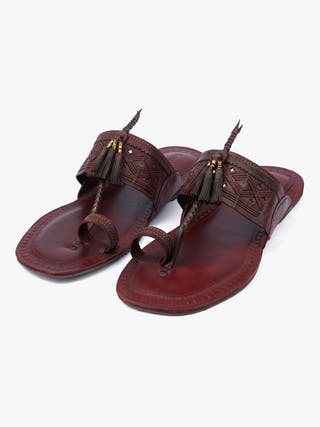 The Legacy Footwear Men Kolhapuri Chappal