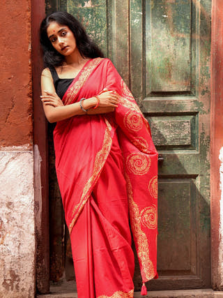 Lhaar Mul Cotton Saree