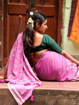 Lua Mul Cotton Saree