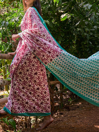 Amaranth Kuturgo Saree Purple Mogasu