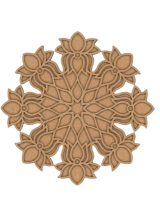 Make Your Own Wooden Festive Rangoli