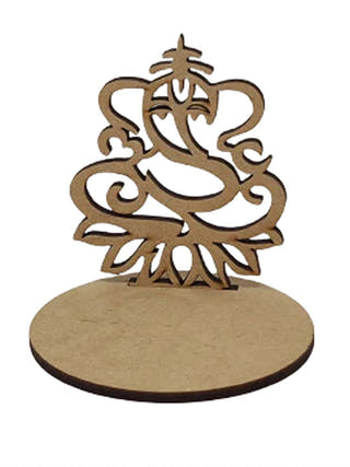 Make Your Own Wooden Lord Ganesha Tea Light Holder