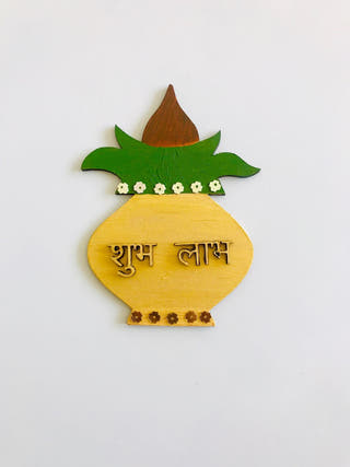 Make Your Own Wooden Festive Diwali Decorations