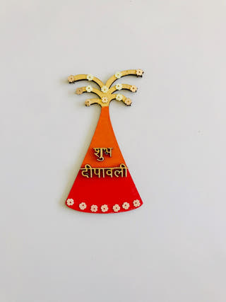 Make Your Own Wooden Festive Diwali Decorations