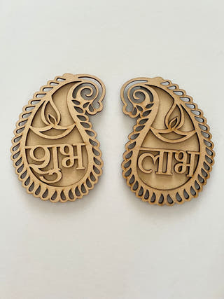 Ambi | Make Your Own Wooden Festive Shubh Labh
