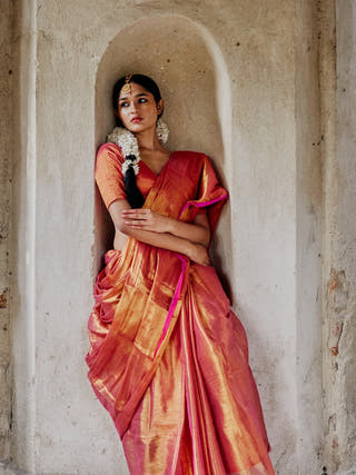 Maya Handloom Tissue Saree