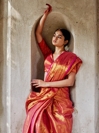 Maya Handloom Tissue Saree