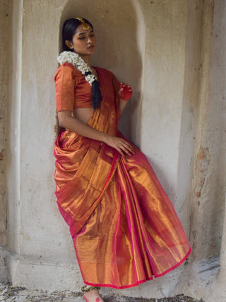 Maya Handloom Tissue Saree