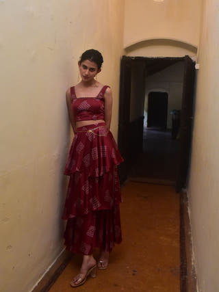 Mohna Modal Skirt Set