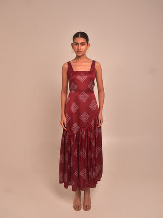 Mohna Modal Strappy Dress