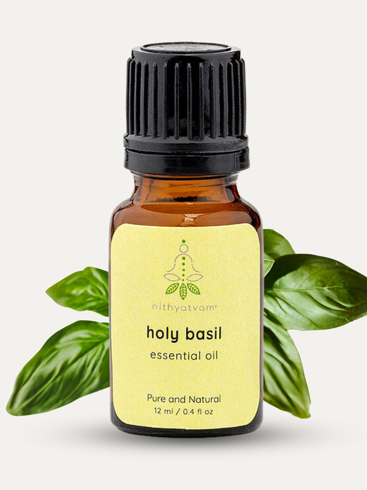 Ditch Stress Embrace Wellbeing Nithyatvam s Pure Holy Basil Oil