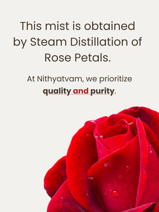 Pure Rose Water Face Mist Toner Nithyatvam