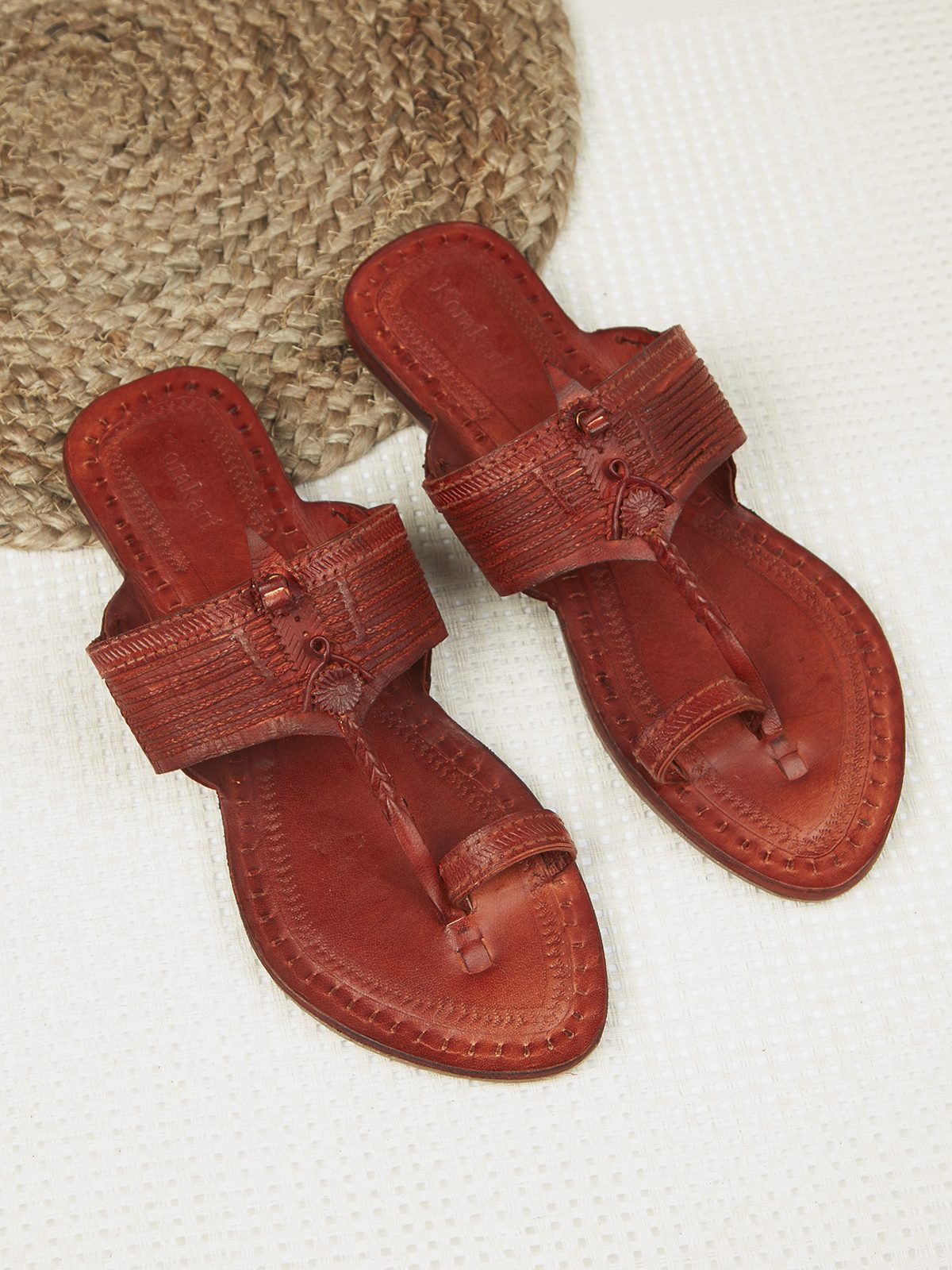 Back to our Roots Kolhapuri Chappal for Women image 1
