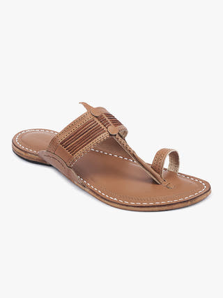 Vintage Braids Men Kolhapuri Chappal