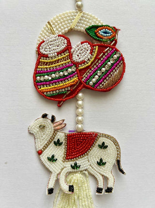 Nandini Shubh Labh Festive Decor Hangings Little Canvas