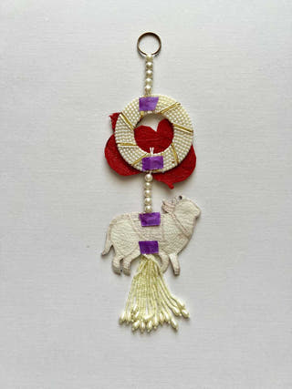 Nandini Shubh Labh Festive Decor Hangings Little Canvas