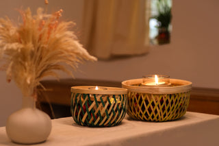  - Material Candles and Tealights in  color