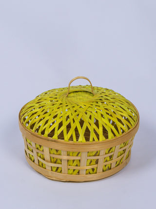 Bamboo Storage with Lid Mahila Swasahaya