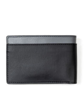 Zeus Vegan Leather Men's Wallet Black