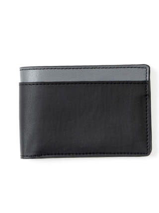 Zeus Vegan Leather Men's Wallet Black