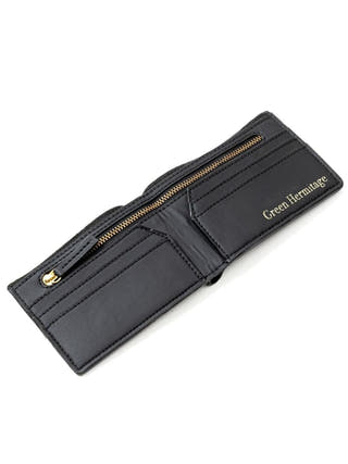 Helios Vegan Leather Men's Wallet Black