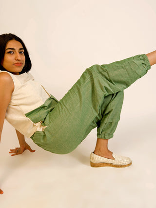 Flexi Colourblock Loungewear Olive Tari The Loom Theory