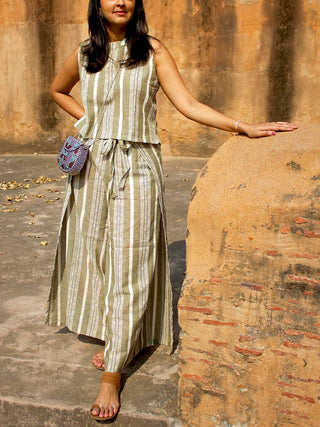 Leno Wraps Loungewear Olive Tari The Loom Theory