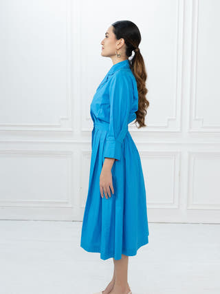 Clara Dress |  Blue