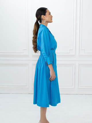 Clara Dress |  Blue