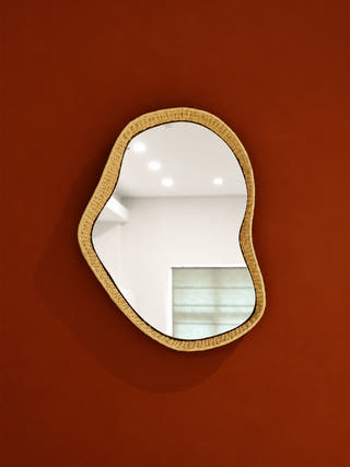 Twist Mirror Set Gold