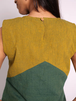 Tropical Top Pant Set Green