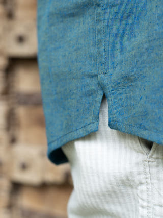 Full Sleeve Kurta Shirt Teal Green