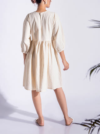 TOMORROW Midi Dress OffWhite Parvah