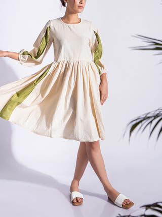 TOMORROW Midi Dress OffWhite Parvah