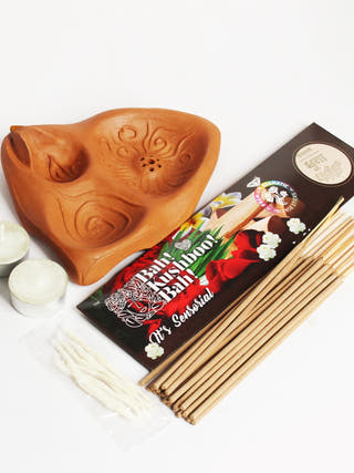 Fire Angle Designed Three in One Puja Essential